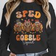 Sped Teacher Gobble Squad Thanksgiving Special Education Unisex Sweatshirt, novelty gifts, funny gifts