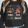 Sped Teacher Halloween First Spooky Then Data Sped Ed Team Unisex Sweatshirt, novelty gifts, funny gifts