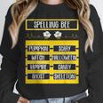 Spelling Bee Halloween Teachers Bee Spelling Competition Unisex Sweatshirt, novelty gifts, funny gifts