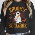 Spooky ESL Teacher Ghost Halloween School Women Unisex Sweatshirt, novelty gifts, funny gifts Spooky ESL Teacher Ghost Halloween School Women Unisex Sweatshirt, novelty gifts, funny gifts