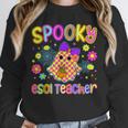 Spooky ESOL Teacher Halloween ESOL Teaching Coquette Unisex Sweatshirt, novelty gifts, funny gifts Spooky ESOL Teacher Halloween ESOL Teaching Coquette Unisex Sweatshirt, novelty gifts, funny gifts