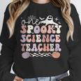 Spooky Science Teacher Halloween Science Teaching For Men Women Unisex Sweatshirt, novelty gifts, funny gifts