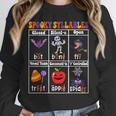 Spooky Syllables Teacher Halloween Educational Kids Unisex Sweatshirt, novelty gifts, funny gifts