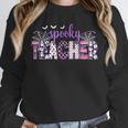 Spooky Teacher Halloween Costume Women Spooky Teacher Unisex Sweatshirt, novelty gifts, funny gifts