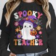 Spooky Teacher Halloween Cute Halloween Teacher Ghost Unisex Sweatshirt, novelty gifts, funny gifts Spooky Teacher Halloween Cute Halloween Teacher Ghost Unisex Sweatshirt, novelty gifts, funny gifts