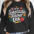 In My Substitute Teacher Era Unisex Sweatshirt, novelty gifts, funny gifts