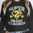Super 2nd Grade Teacher Hero Unisex Sweatshirt, novelty gifts, funny gifts Super 2nd Grade Teacher Hero Unisex Sweatshirt, novelty gifts, funny gifts