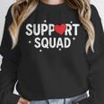Support Squad Cute Heart Supportive Teacher Team Member Unisex Sweatshirt, novelty gifts, funny gifts Support Squad Cute Heart Supportive Teacher Team Member Unisex Sweatshirt, novelty gifts, funny gifts