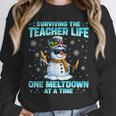 Surviving The Teacher Life Pjs Pajamas Christmas Xmas Teache Unisex Sweatshirt, novelty gifts, funny gifts Surviving The Teacher Life Pjs Pajamas Christmas Xmas Teache Unisex Sweatshirt, novelty gifts, funny gifts