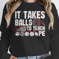 It Takes Balls To Teach Pe Teacher Chaos Coordinator US Flag Unisex Sweatshirt, novelty gifts, funny gifts It Takes Balls To Teach Pe Teacher Chaos Coordinator US Flag Unisex Sweatshirt, novelty gifts, funny gifts