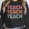 Teach Compassion Kindness Confidence For Teacher Unisex Sweatshirt, novelty gifts, funny gifts Teach Compassion Kindness Confidence For Teacher Unisex Sweatshirt, novelty gifts, funny gifts