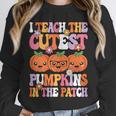 I Teach The Cutest Pumpkins Halloween Fall Teacher Women Unisex Sweatshirt, novelty gifts, funny gifts I Teach The Cutest Pumpkins Halloween Fall Teacher Women Unisex Sweatshirt, novelty gifts, funny gifts