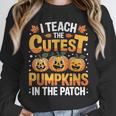 I Teach The Cutest Pumpkins Shirt Teachers Halloween Unisex Sweatshirt, novelty gifts, funny gifts I Teach The Cutest Pumpkins Shirt Teachers Halloween Unisex Sweatshirt, novelty gifts, funny gifts