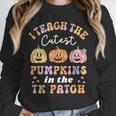 I Teach The Cutest Pumpkins In The TK Patch TK Teacher Fall Unisex Sweatshirt, novelty gifts, funny gifts I Teach The Cutest Pumpkins In The TK Patch TK Teacher Fall Unisex Sweatshirt, novelty gifts, funny gifts