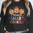 I Teach Smart Cookies Cute Back To School Teacher Unisex Sweatshirt, novelty gifts, funny gifts
