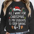 Teacher 67 Christmas Six Seven 6-7 For Men Women Humor Unisex Sweatshirt, novelty gifts, funny gifts Teacher 67 Christmas Six Seven 6-7 For Men Women Humor Unisex Sweatshirt, novelty gifts, funny gifts