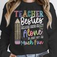 Teacher Besties Because Going Crazy Alone Is Not As Much Fun Unisex Sweatshirt, novelty gifts, funny gifts Teacher Besties Because Going Crazy Alone Is Not As Much Fun Unisex Sweatshirt, novelty gifts, funny gifts