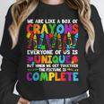 Teacher We Are Like A Box Of Crayons Back To School Unisex Sweatshirt, novelty gifts, funny gifts Teacher We Are Like A Box Of Crayons Back To School Unisex Sweatshirt, novelty gifts, funny gifts