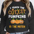 Teacher Halloween Pre-K Teacher Kindergarten Cutest Pumpkins Men Women Kids Unisex Sweatshirt, novelty gifts, funny gifts