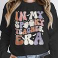 Teacher Halloween In My Spooky Teacher Era Retro Groovy Unisex Sweatshirt, novelty gifts, funny gifts Teacher Halloween In My Spooky Teacher Era Retro Groovy Unisex Sweatshirt, novelty gifts, funny gifts