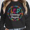 Teacher IEP IEP Encourage Progress Special Education Unisex Sweatshirt, novelty gifts, funny gifts Teacher IEP IEP Encourage Progress Special Education Unisex Sweatshirt, novelty gifts, funny gifts