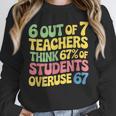 Teacher Overuse 67 Teacher Unisex Sweatshirt, novelty gifts, funny gifts Teacher Overuse 67 Teacher Unisex Sweatshirt, novelty gifts, funny gifts