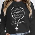 This Teacher Prays For Her Students Catholic Rosary Unisex Sweatshirt, novelty gifts, funny gifts This Teacher Prays For Her Students Catholic Rosary Unisex Sweatshirt, novelty gifts, funny gifts