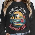 Teacher Retirement Shirts 2026 Goodbye Lesson Hello Freedom Unisex Sweatshirt, novelty gifts, funny gifts Teacher Retirement Shirts 2026 Goodbye Lesson Hello Freedom Unisex Sweatshirt, novelty gifts, funny gifts
