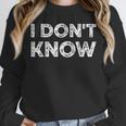 Teacher Shirts I Don't Know Idea For Teachers & Workers Adults - Small Short Sleeve Unisex Sweatshirt, novelty gifts, funny gifts