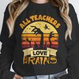 Teacher Shirts Halloween All Teachers Love Brains Unisex Sweatshirt, novelty gifts, funny gifts Teacher Shirts Halloween All Teachers Love Brains Unisex Sweatshirt, novelty gifts, funny gifts