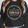 Teacher Of The Visually Impaired Appreciation Back To School Unisex Sweatshirt, novelty gifts, funny gifts Teacher Of The Visually Impaired Appreciation Back To School Unisex Sweatshirt, novelty gifts, funny gifts