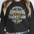 Teachers Aide Idea Professional Superhero Teachers Aides Men Women Unisex Sweatshirt, novelty gifts, funny gifts