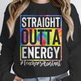 Teacher's Assistant Straight Outta Energy Teaching Tie Dye For Men Women Unisex Sweatshirt, novelty gifts, funny gifts Teacher's Assistant Straight Outta Energy Teaching Tie Dye For Men Women Unisex Sweatshirt, novelty gifts, funny gifts