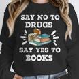 Teachers Red Ribbon Week Say No To Drugs Say Yes To Books Unisex Sweatshirt, novelty gifts, funny gifts Teachers Red Ribbon Week Say No To Drugs Say Yes To Books Unisex Sweatshirt, novelty gifts, funny gifts