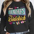 Teacher's Sidekick Teacher Assisting Teaching Assistant Unisex Sweatshirt, novelty gifts, funny gifts Teacher's Sidekick Teacher Assisting Teaching Assistant Unisex Sweatshirt, novelty gifts, funny gifts