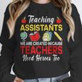 Teaching Assistant Because Teachers Need Heroes Too Cute Unisex Sweatshirt, novelty gifts, funny gifts Teaching Assistant Because Teachers Need Heroes Too Cute Unisex Sweatshirt, novelty gifts, funny gifts