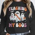 Teaching My Boos Teacher Cute Ghost Teacher Halloween Unisex Sweatshirt, novelty gifts, funny gifts Teaching My Boos Teacher Cute Ghost Teacher Halloween Unisex Sweatshirt, novelty gifts, funny gifts