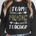 Team Music Teacher Camo Teacher Student Back To School Unisex Sweatshirt, novelty gifts, funny gifts Team Music Teacher Camo Teacher Student Back To School Unisex Sweatshirt, novelty gifts, funny gifts