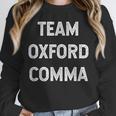 Team Oxford Comma English Majors And Teachers For Men Women Girls Kids Unisex Sweatshirt, novelty gifts, funny gifts