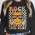 Test Day Rock The Test Teacher Testing Day You Got This Unisex Sweatshirt, novelty gifts, funny gifts Test Day Rock The Test Teacher Testing Day You Got This Unisex Sweatshirt, novelty gifts, funny gifts