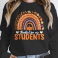 Thankful For My Students Teacher Thanksgiving School Fall Unisex Sweatshirt, novelty gifts, funny gifts Thankful For My Students Teacher Thanksgiving School Fall Unisex Sweatshirt, novelty gifts, funny gifts