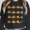 Thanksgiving Order Of Operations Quiz Math Teacher Life Unisex Sweatshirt, novelty gifts, funny gifts