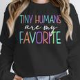 Tiny Humans Are My Favorite Daycare Provider Teacher Daycare Unisex Sweatshirt, novelty gifts, funny gifts Tiny Humans Are My Favorite Daycare Provider Teacher Daycare Unisex Sweatshirt, novelty gifts, funny gifts