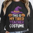 This Is My Tired Teacher Costume Halloween Unisex Sweatshirt, novelty gifts, funny gifts