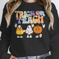 Trick Or Teach Cute Halloween Teacher Unisex Sweatshirt, novelty gifts, funny gifts