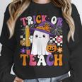 Trick Or Teach Teacher Pencil Ghost Halloween Teacher Unisex Sweatshirt, novelty gifts, funny gifts Trick Or Teach Teacher Pencil Ghost Halloween Teacher Unisex Sweatshirt, novelty gifts, funny gifts