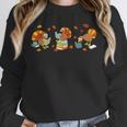 Turkey Reading Books Fall Thanksgiving Teacher Book Lovers Unisex Sweatshirt, novelty gifts, funny gifts