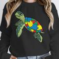Turtle Puzzle Pieces For Autism Awareness Kids Women Teacher Unisex Sweatshirt, novelty gifts, funny gifts Turtle Puzzle Pieces For Autism Awareness Kids Women Teacher Unisex Sweatshirt, novelty gifts, funny gifts