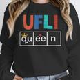 UFLI Queen Science Of Reading Literacy Teacher Appreciation Unisex Sweatshirt, novelty gifts, funny gifts
