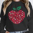 Valentines Day Teacher Hearts Apple Love Teach Women Men Unisex Sweatshirt, novelty gifts, funny gifts Valentines Day Teacher Hearts Apple Love Teach Women Men Unisex Sweatshirt, novelty gifts, funny gifts